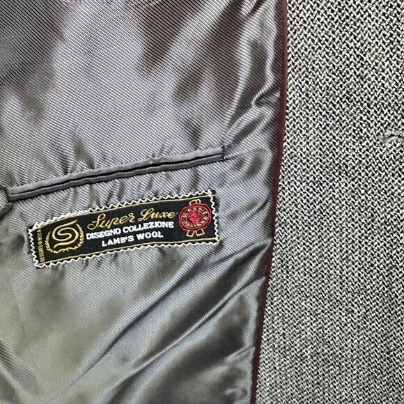 Montefino 3 Button Sports Coat Jacket Blazer Size 42R - Picture 7 of 9